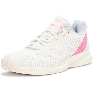 Adidas Women's Cream and Pink Athletic Shoes